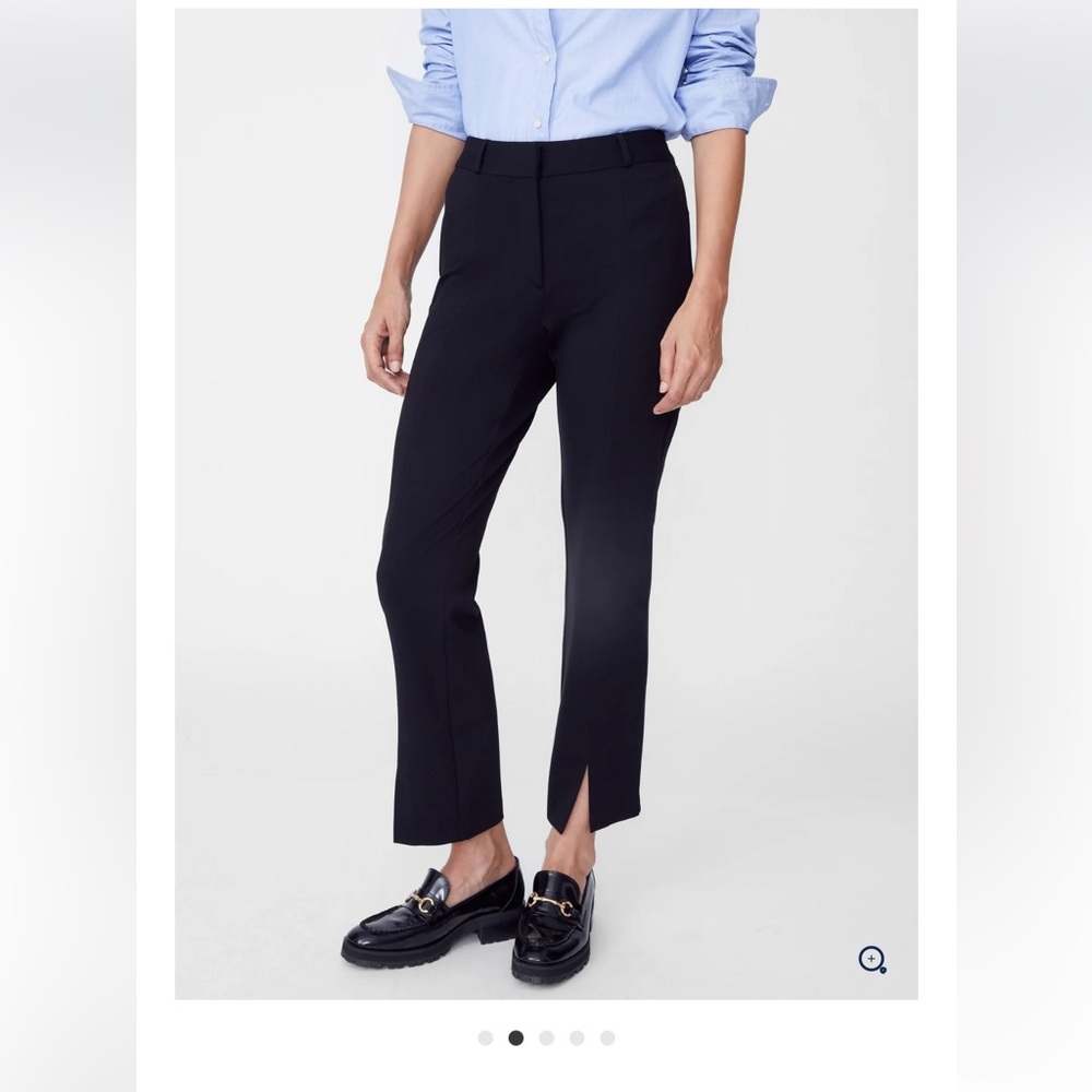 J. McLaughlin Black Ankle Pants